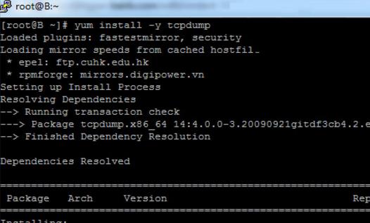 TCPDUMP(数据抓包工具)
