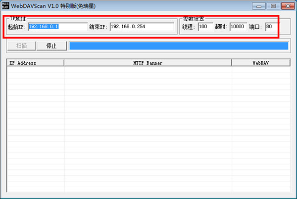 WebDavscan客户端(Web漏洞扫描软件)