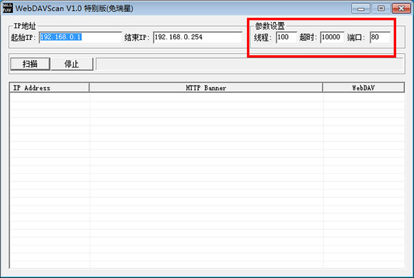 WebDavscan客户端(Web漏洞扫描软件)