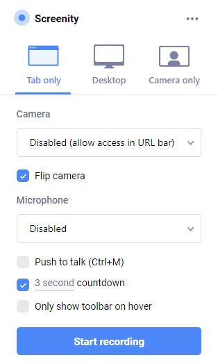 Screenity插件(谷歌录屏扩展插件)