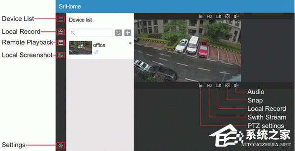 SriHome(视频监控软件)