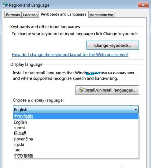 Win7中文语言包(64位&32位)