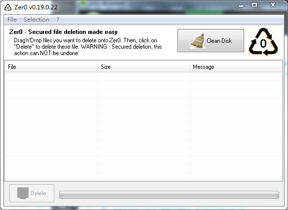 Zer0(文件强制粉碎)