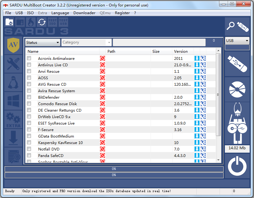 SARDU(多重引导U盘启动制作工具)