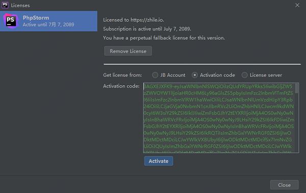 Phpstorm2020(附激活码)