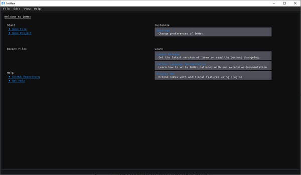 ImHex开源十六进制编辑器