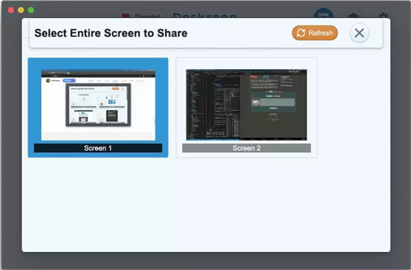 Deskreen(屏幕共享)
