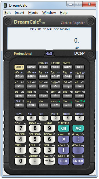 DreamCalc(科学计算器软件)