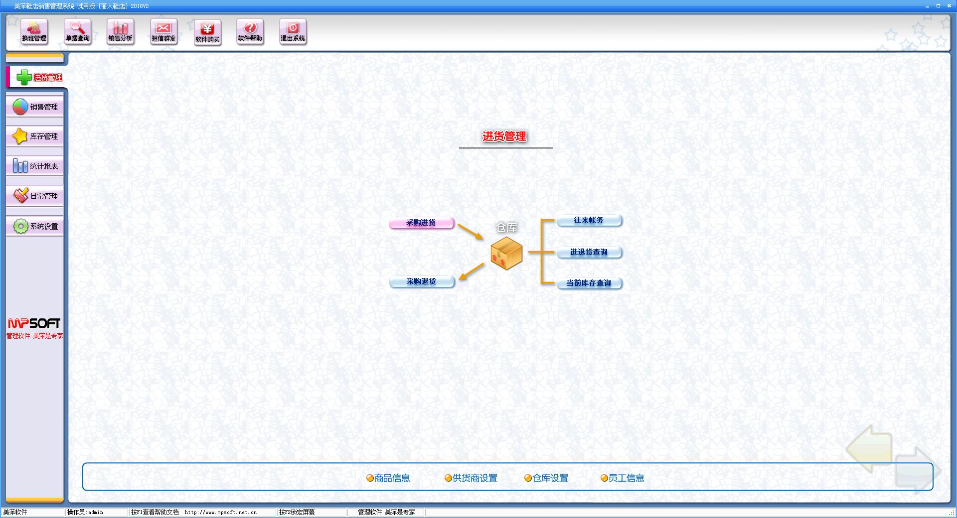 美萍鞋店销售管理系统