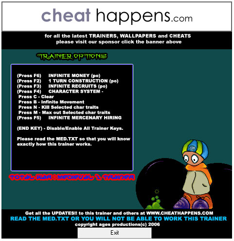 中世纪2全面战争7项修改器