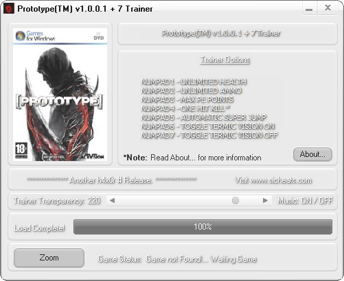 虐杀原形七项属性修改器