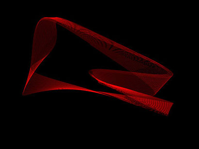 Windows贝塞尔曲线屏保