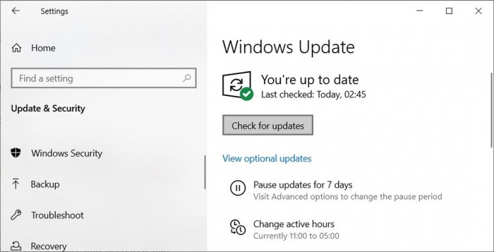 (完美升级)Windows10 2021年5月功能更新(21H1)的三种方式