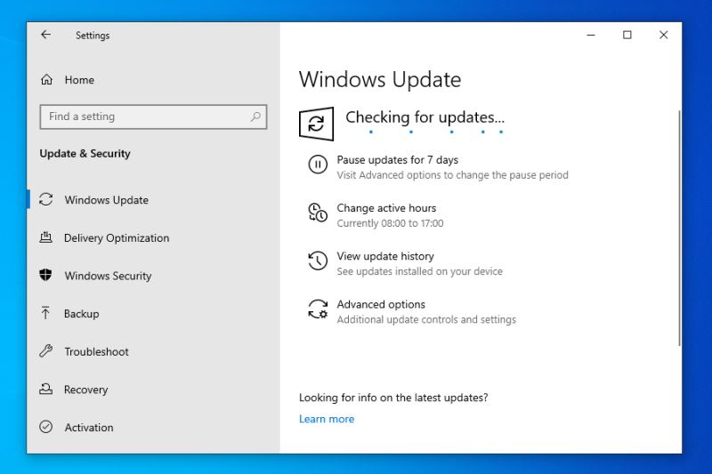 检查Windows更新没有出现Win11怎么办?获取Win10更新推送
