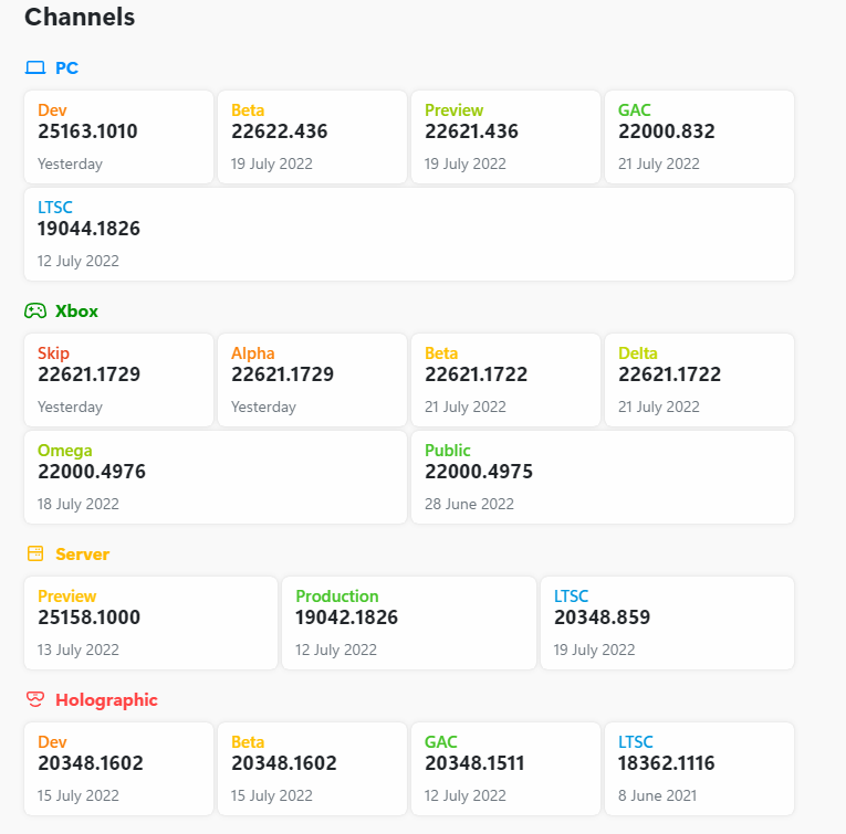 微软测试 Win11 服务管道,推送 25163.1010(KB5016904)更新