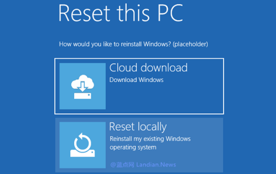 win10云下载还是本地重新安装更好
