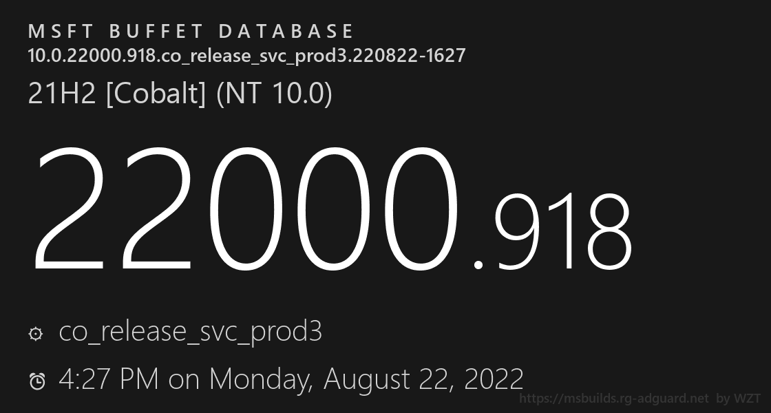 Win11 KB5016691累积更新补丁包