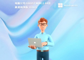 电脑公司 Ghost Win11 64位高速纯净版 V2022 