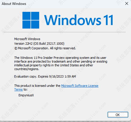Windows 11 Insider Preview 25217.1000 (rs_prerelease)原版iso镜像 V2022