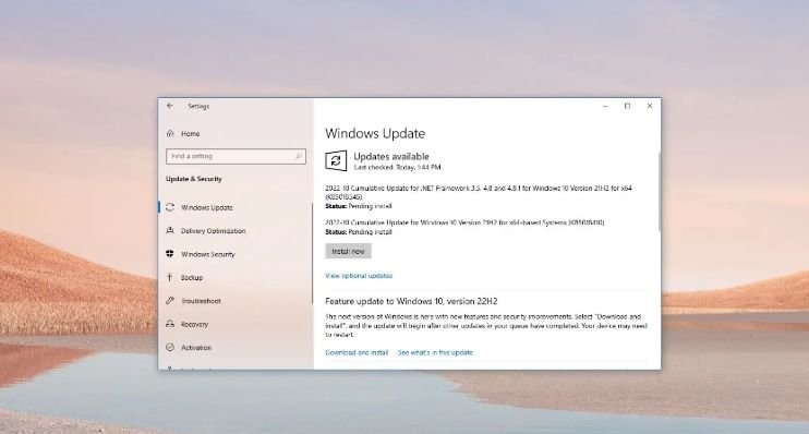 Win10 KB5018410版本谨慎更新！部分软件无法运行