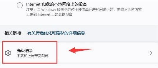 win11如何限制后台系统更新补丁下载速率