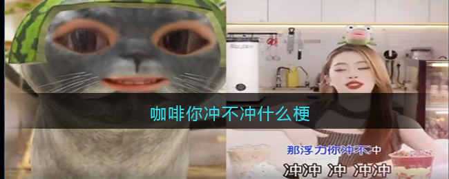 咖啡你冲不冲梗是什么意思？抖音咖啡你冲不冲梗的由来和含义