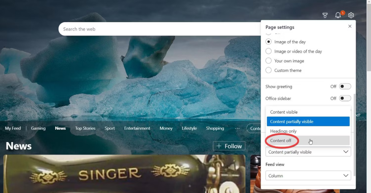 Microsoft Edge五种设置打造极简浏览体验!
