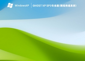 Ghost XP SP3专业版(精选快速系统) V2023