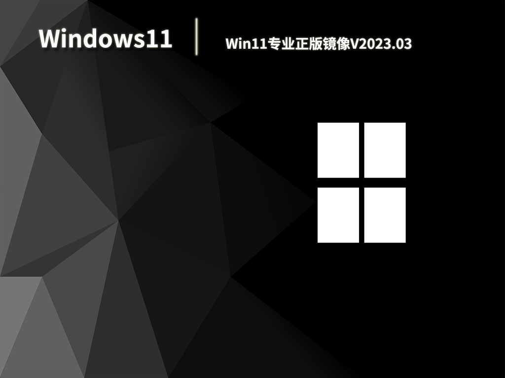 Win11专业正版镜像V2023.03