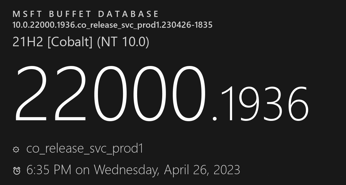 Win11 KB5026368补丁包 官方版
