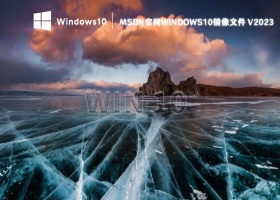 MSDN官网Windows10镜像文件 V2023