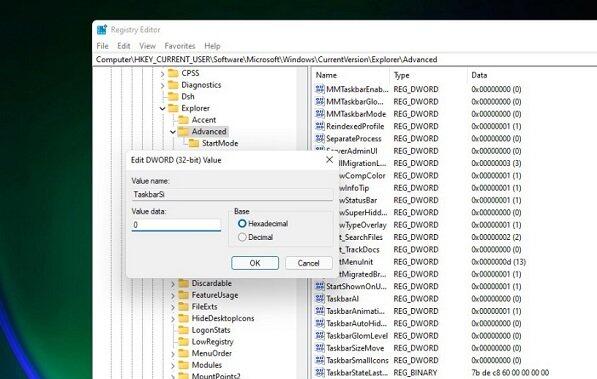 Win11任务栏如何设置小图标?Win11任务栏设置小图标方法