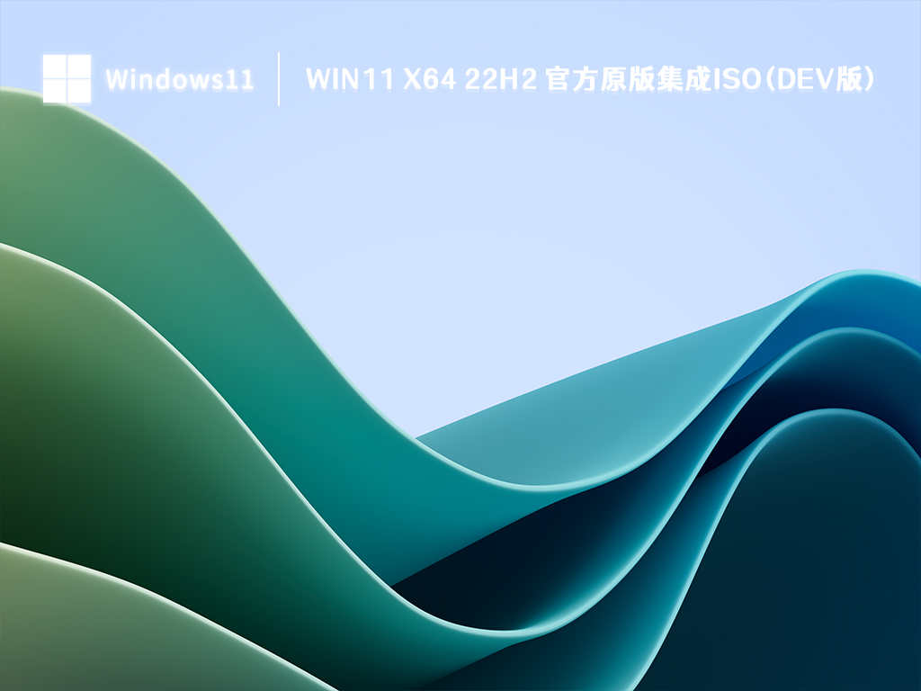 Win11 x64 22H2 官方原版集成ISO(Dev版) V2023