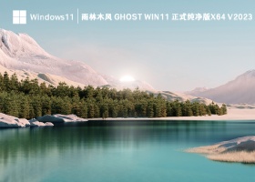 雨林木风 Ghost Win11 正式纯净版x64 V2023