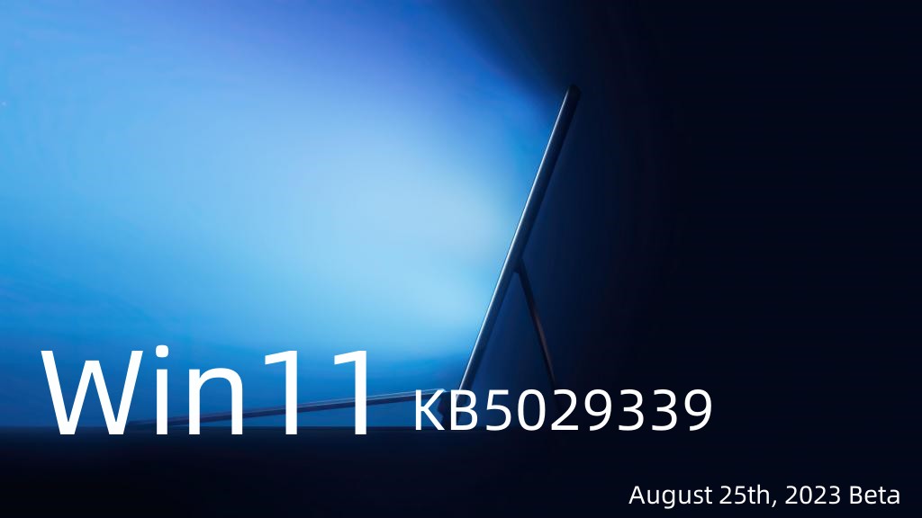 Windows11 KB5029339更新补丁 官方版