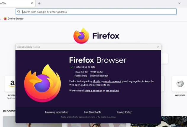 火狐浏览器 Firefox 119 稳定版发布：将支持 PDF 文件插入图片等！