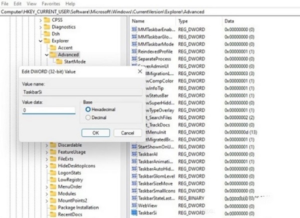 win11无法调整任务栏大小怎么办?win11任务栏不能调整大小解决方法