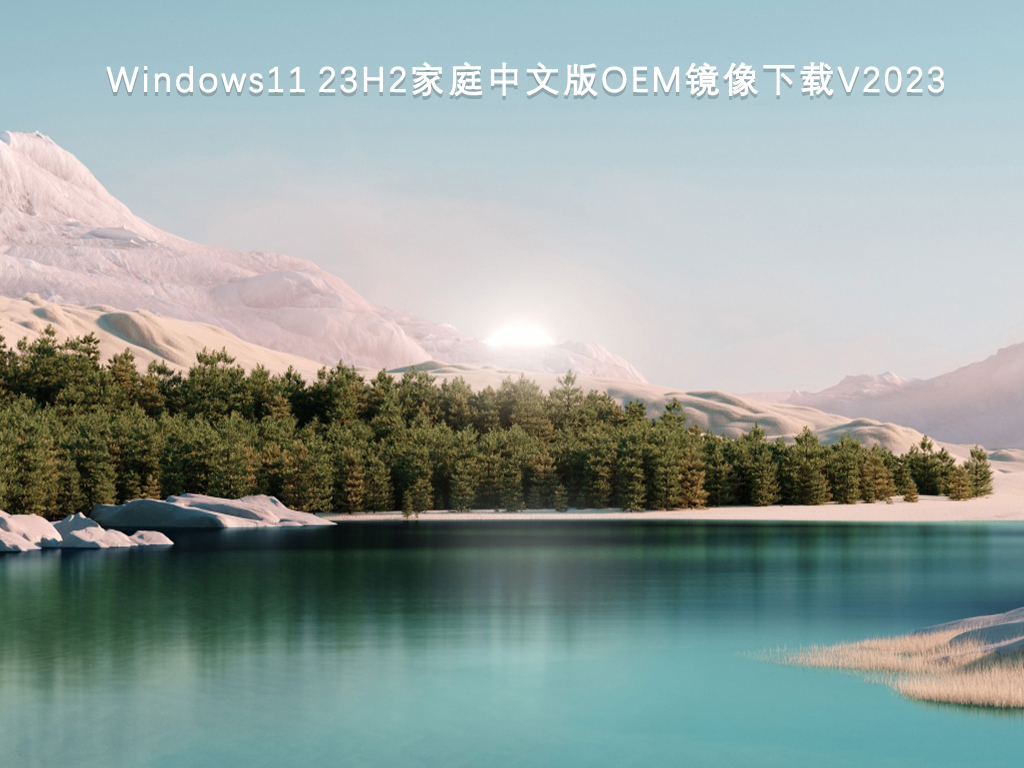 Windows11 23H2家庭中文版OEM镜像下载V2023