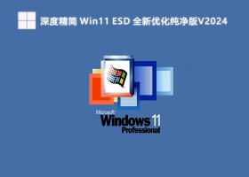 深度精简 Win11 ESD 全新优化纯净版V2024