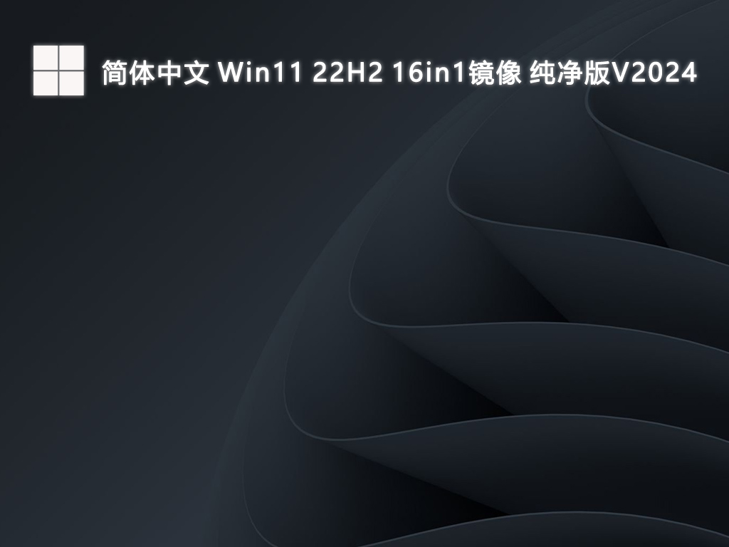 简体中文 Win11 22H2 22000.2899 16in1镜像 纯净版