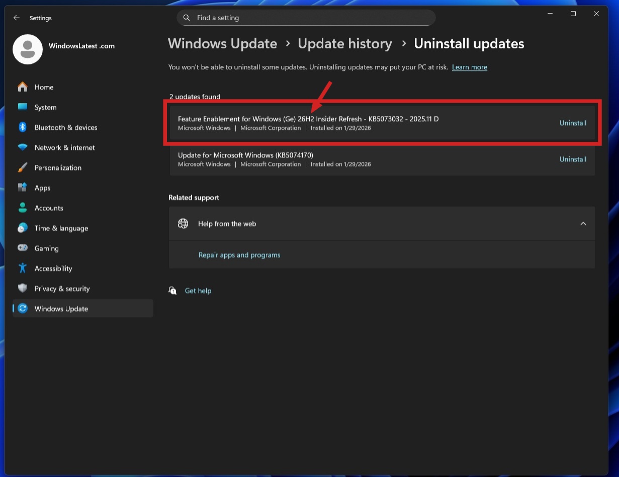 微软 Win11 26H2 踪迹显现，AI 文件管理升级，预计 10 月上线