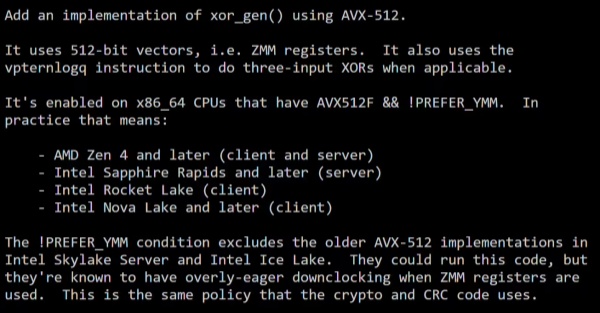 英特尔 Nova Lake 系列处理器或将重新兼容 AVX-512 指令集