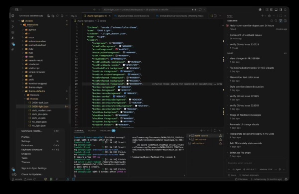 微软发布 Visual Studio Code 1.129 正式版：强化 AI Agent 智能体功能