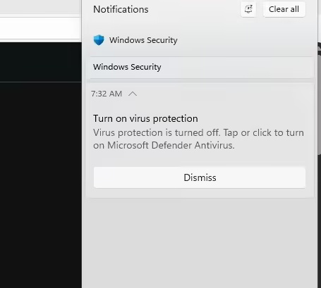 微软紧急补丁修复 Win10/Win11 Defender 误报“已停用”bug！