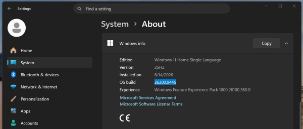 Win11 九月累积更新 KB5124008 存在 BUG，文件备份功能异常