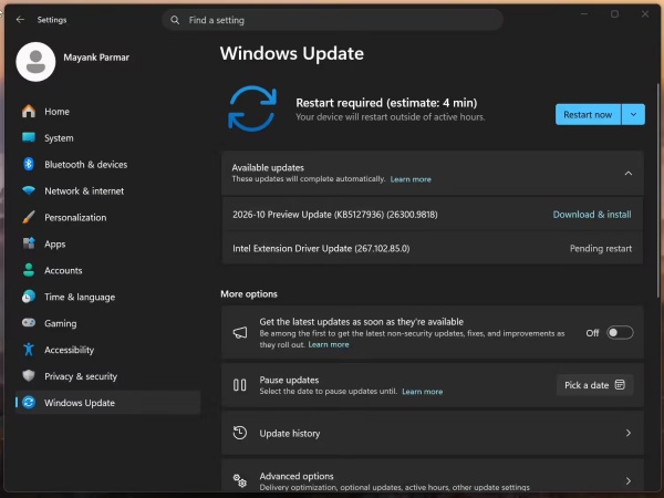 Win11 25H2/26H2 可选更新 KB5127936 发布，右键菜单支持自定义